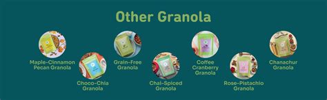 The Mint Enfold - Signature Granola 100g | Granola for Breakfast | Diet ...