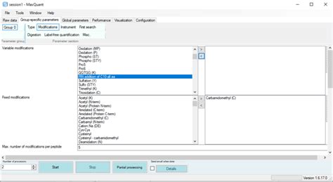 Image result for Open Search with MaxQuant Tutorial