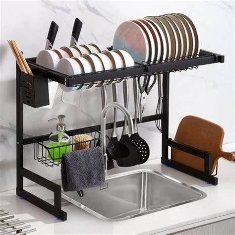 Promo Rak Piring stainless rak piring mangkok dan gelas tempat rak ...