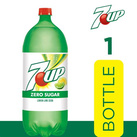 Buy 7UP Zero Sugar Lemon Lime Soda, 2 L bottle Online at Lowest Price ...