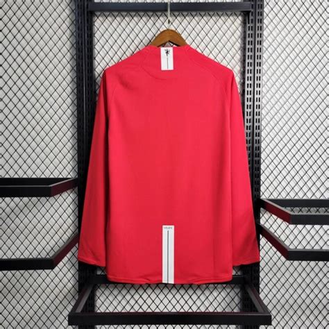 Manchester United 2008 UCL Finals Full Sleeve Retro Jersey - Jersey World