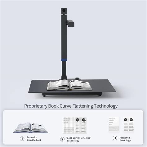 Buy CZUR Shine Surface Pro Professional Document Scanner, 16MP Document ...