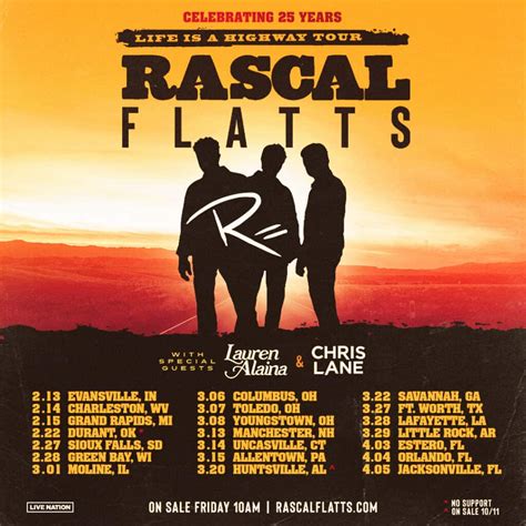 Image result for Rascal Flatts Tour Setlist