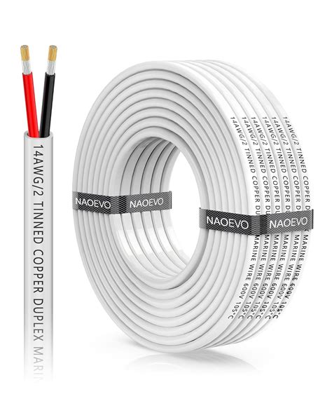 NAOEVO 14 Gauge Marine Wire Duplex Marine Grade India | Ubuy