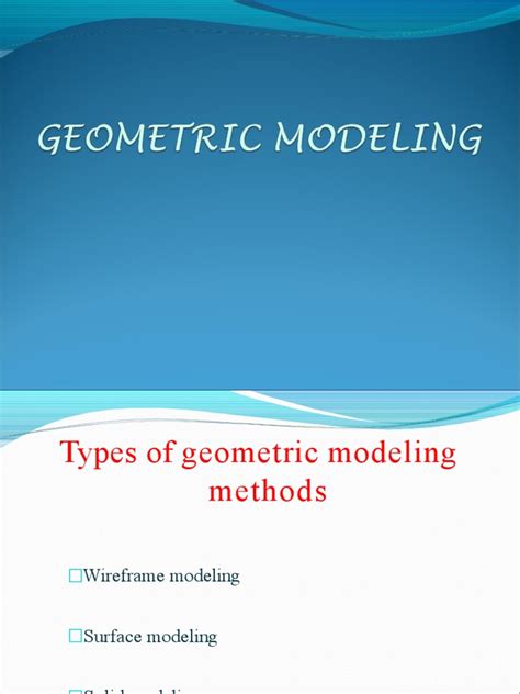 Image result for Modeling Geometry