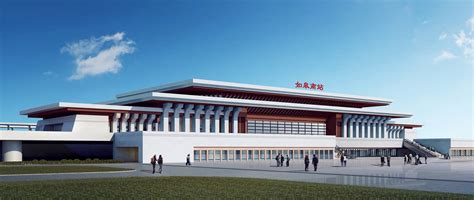 江苏在建的一座高铁站，等级为二等站，规模2台4线，盐通铁路经过_如皋