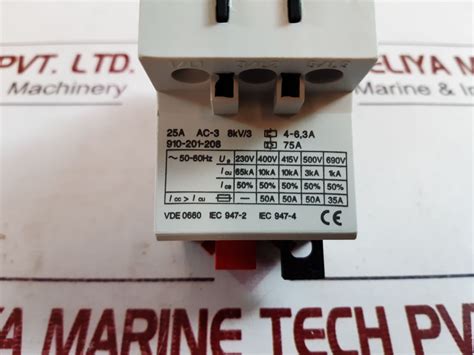 Aeg mbs25 manual motor starter 910-201-208 – Aeliya Marine Tech