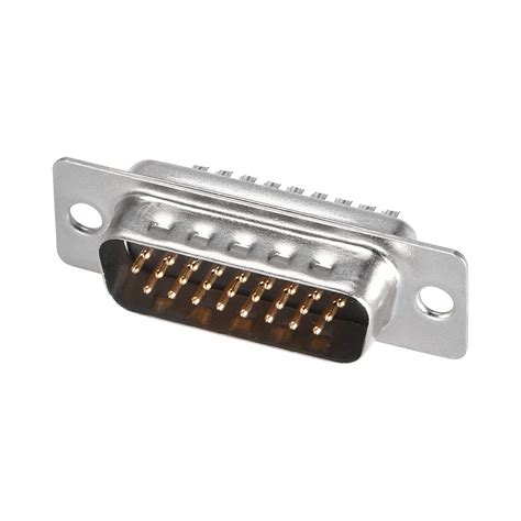 Buy uxcell D-sub Connector Male Plug 26-pin 3-Row Port Terminal ...