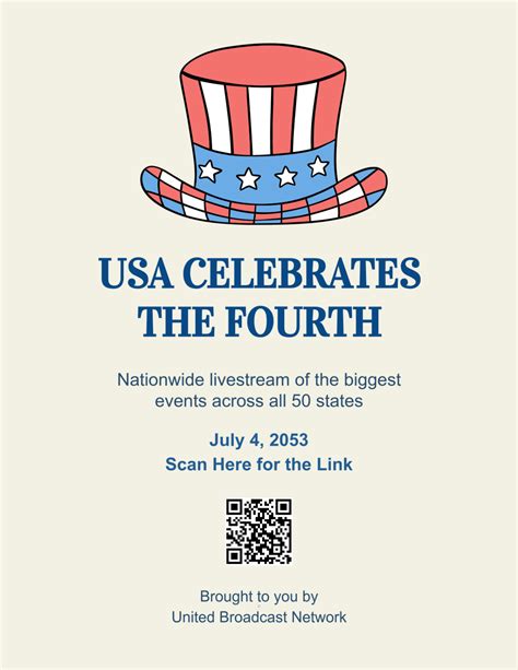 Free 4Th Of July Flyer Templates, Editable and Printable