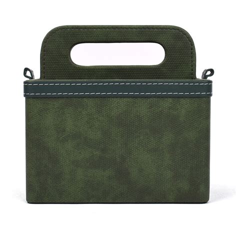 Leatherette Multi-Utility Organiser | Dark Olive | Doté – ICHKAN by Day ...