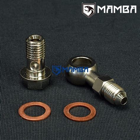 Buy 4AN to M12x1.5 Turbo Water Coolant Engine Banjo Bolt Volvo Saab ...