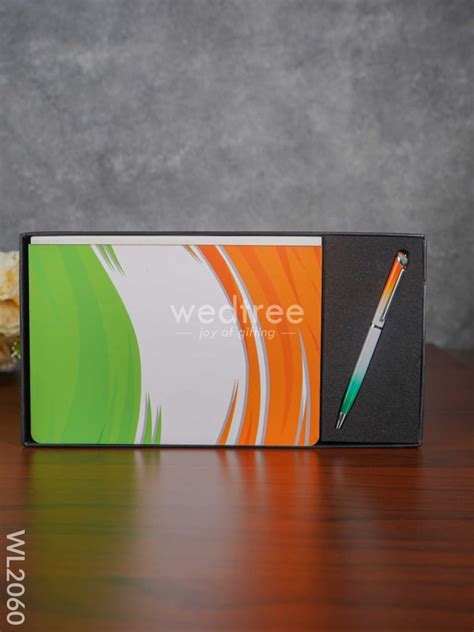 Corporate Gifts - Tricolor Diary & Pen - WL2060 – Wedtree