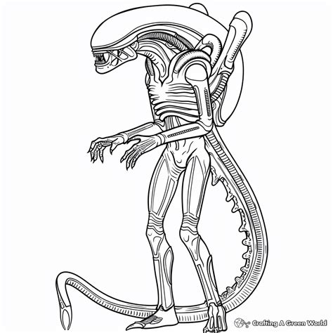 Image result for Alien Coloring Pages