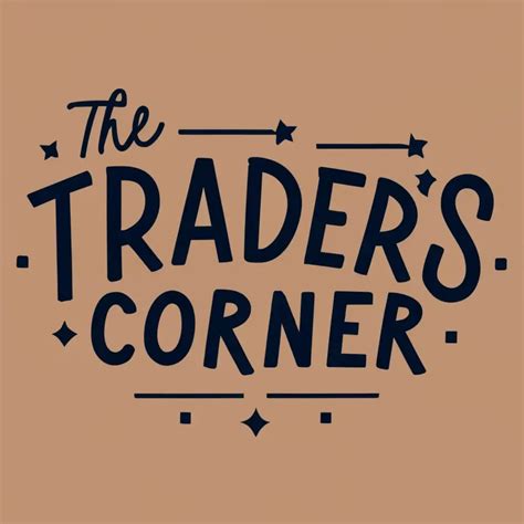 LOGO Design For The Traders Corner Dynamic Stock Market Theme with Striking Typography | AI Logo ...