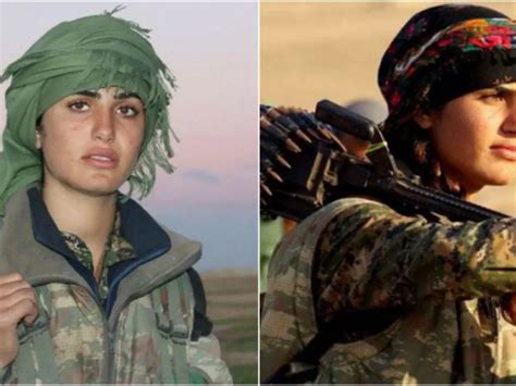 19-YO 'Kurdish Angelina Jolie' Killed While Fighting ISIS Suicide ...