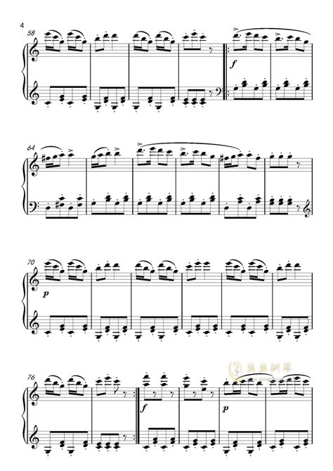第四级B组 洋娃娃的梦钢琴谱（中国音乐学院钢琴考级作品1~6级）_器乐乐谱_中国曲谱网