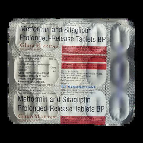 GLURA M XR FORTE TABLET 15'S, Price, Composition & Generic Alternatives ...