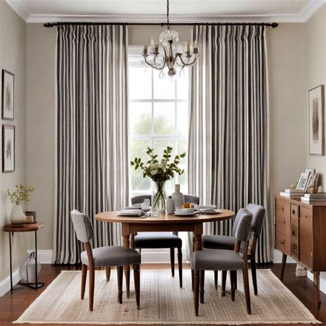 25 Dining Room Curtain Ideas to Match Your Decor