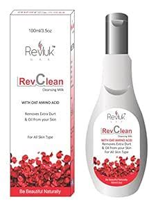 Revclean Cleaning Milk with Oat Amino – Gentle Facial Cleanser for ...