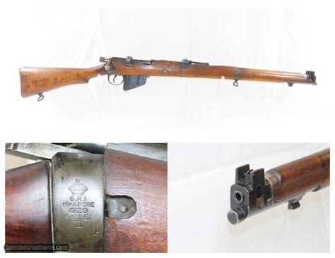 INTERWAR Era ISHAPORE Short Magazine Lee-Enfield No. 1 Mk. III Rifle C ...