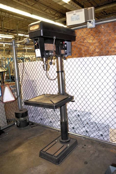 Dayton Model 3Z919B 20 in. 9-Speed Floor Standing Drill Press, S/N ...