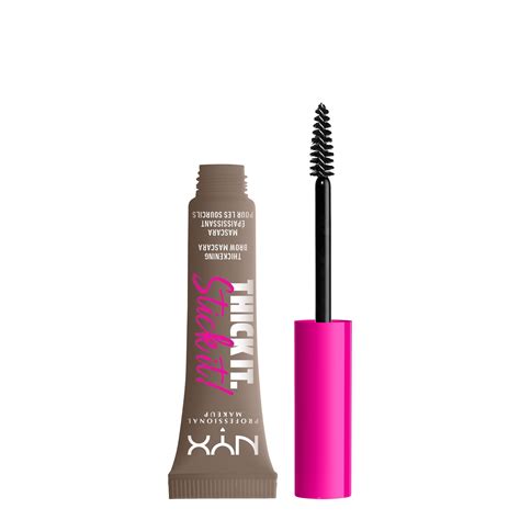 NYX Professional Makeup Thick It Stick It Thickening Brow Gel Mascara ...