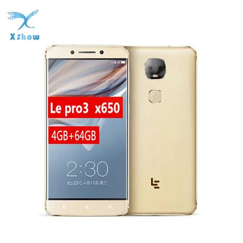 Letv LeEco Le Pro 3 Dual AI X650 4GB RAM 64GB ROM 5.5 inch Android 6.0 ...