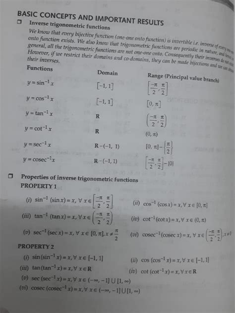 Image result for ITF Formulas Class 12