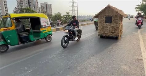 Surat's Moving Hut: A Unique Transformation Inspired by Bollywood