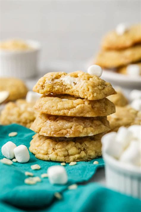 Rice Krispie Cookies - Sugar Spun Run