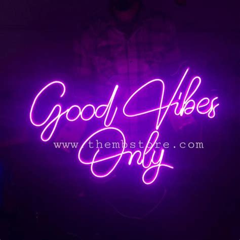 Good Vibes Only Neon – The MB Store