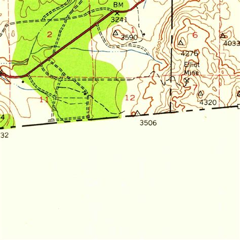 Jacumba, CA (1939, 62500-Scale) Map by United States Geological Survey | Avenza Maps