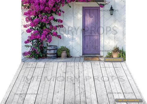 Love Nature White Wooden Backdrops