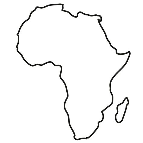 Africa Blank Maps | Mappr