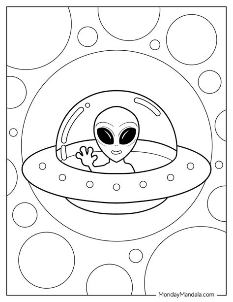 Image result for Alien Coloring Pages