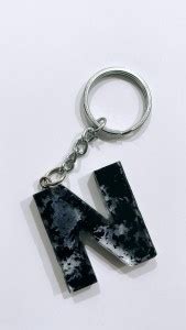 THE LIGHTINGALE Resin KeyChain - Alphabet - N Key Chain Price in India ...