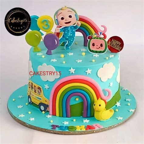 Cocomelon Fun - 1kg Birthday Cake – CAKESTRY15