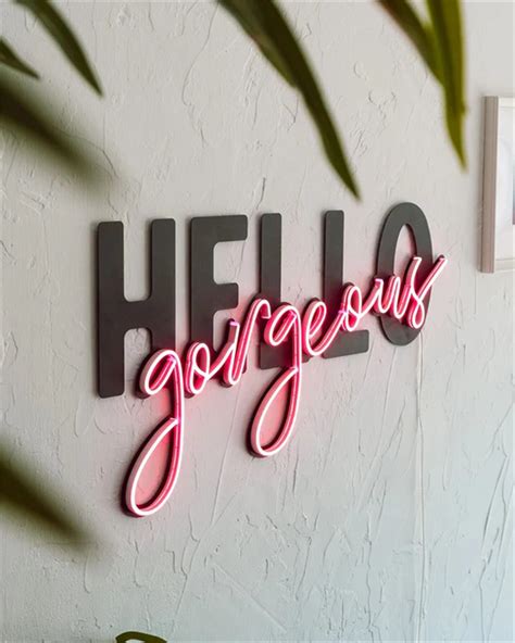Image result for Custom Hello Signs