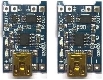 uneeds TP4056 1A Li-ion Battery Charging Module+Current Protection-Mini ...