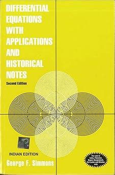 Differential Equations with Applications and Historical Notes | 2nd ...