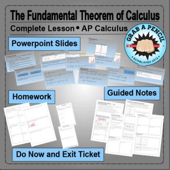 Image result for Fundamental Theorem of Calculus Lesson Plan