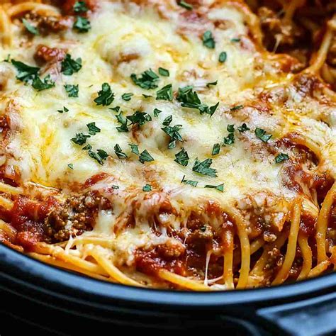 Slow Cooker Million Dollar Spaghetti - Easy Comfort Food 1