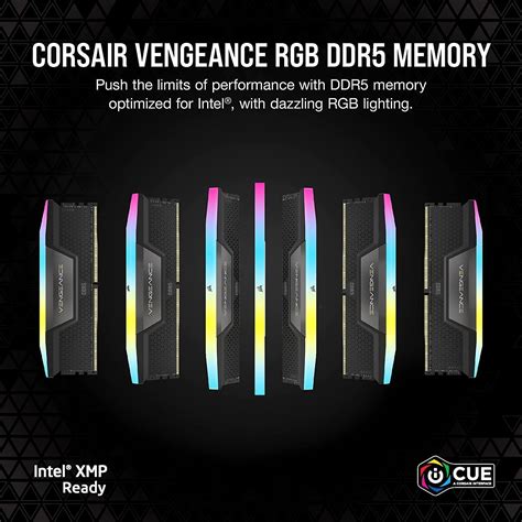 Buy Corsair Vengeance RGB 32GB (16GBx2) DDR5 5600MHz CL40 Desktop RAM ...