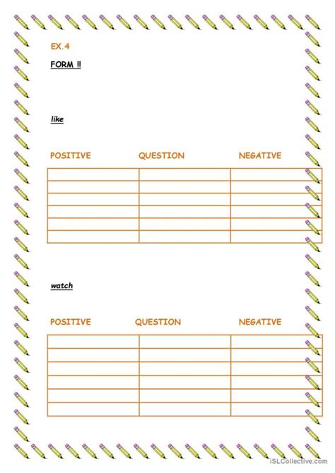 Image result for Present Simple Test Sheet