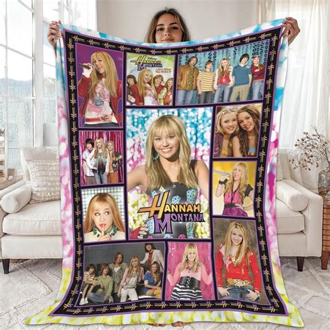 Hannah Montana Fleece Blanket, Disneyland Hannah Montana Music Birthday ...