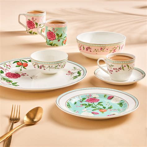 Buy Hoovu Bone China Printed Katori - 240ml from Home Centre at just ...