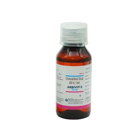 Arbivit-3 Syrup 60ml - Cureka - Online Health Care Products Shop