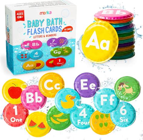 merka Bath Books for Toddlers Bath Letters and India | Ubuy