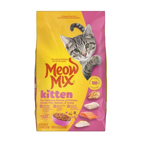 Buy Meow Mix Dry Cat Food for Kittens, 3.15 lb from Dollar General ...