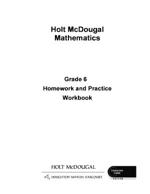 Fillable Online Holt McDougal Mathematics - Mr. Regan Homepage Fax ...